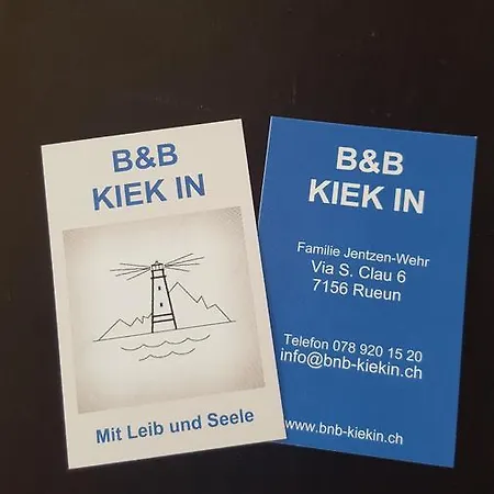 Kiek In Bed & Breakfast Rueun